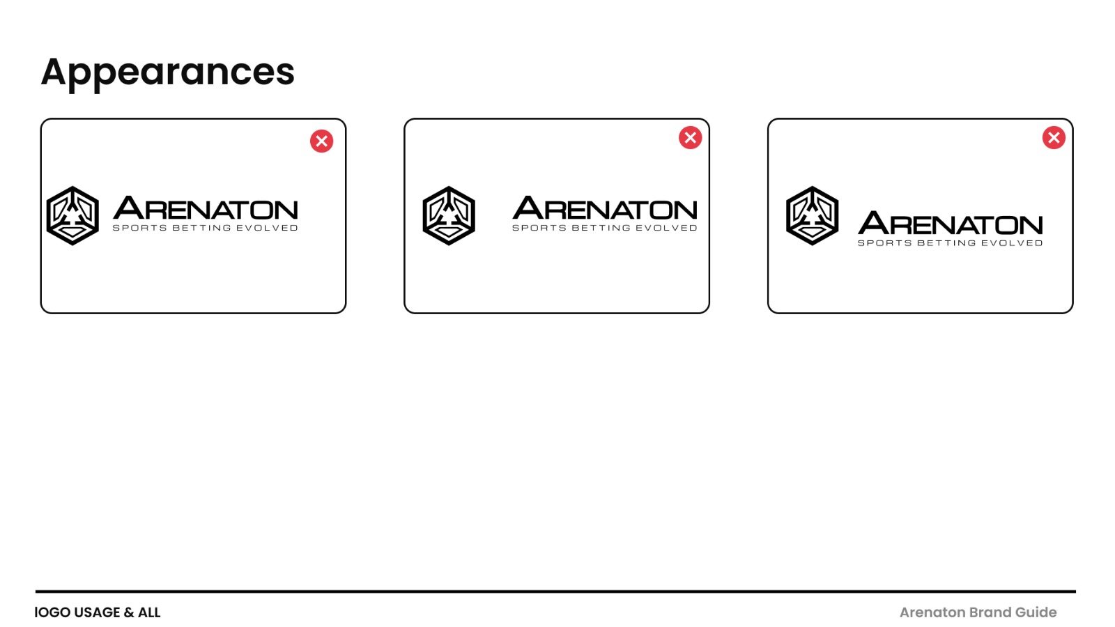 Arenton's BrandGuideline 13